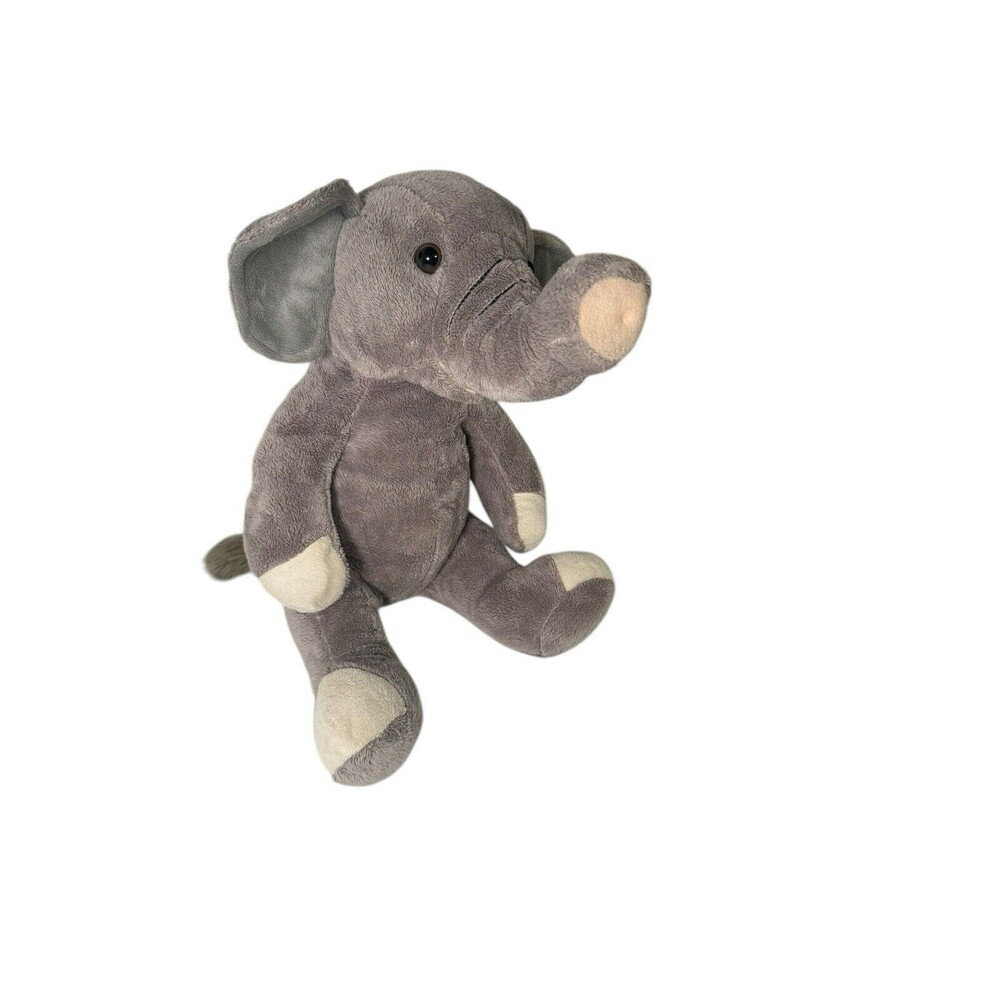Build A Bear 15" Gray Elephant BABW Plush Stuffed Animal, Retired Version